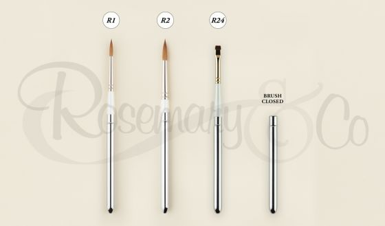 JANE BLUNDELL TRAVEL BRUSH SET 2: POINTED ROUNDS