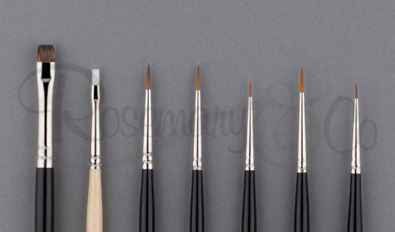 THE MINIATURE BRUSH SET